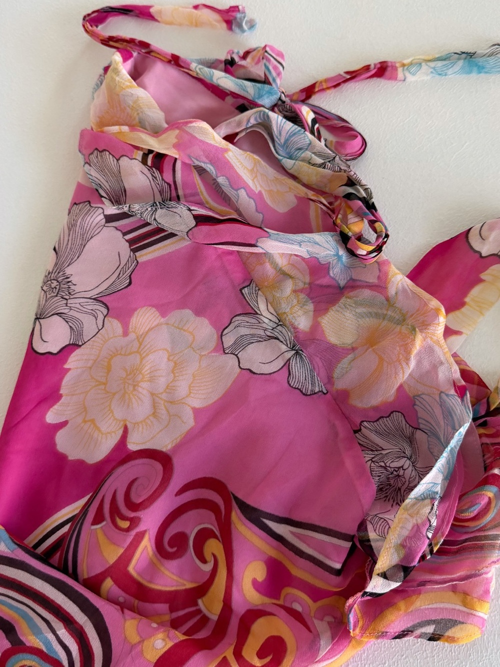 Vintage express 100% silk tops - Picture 7 of 7